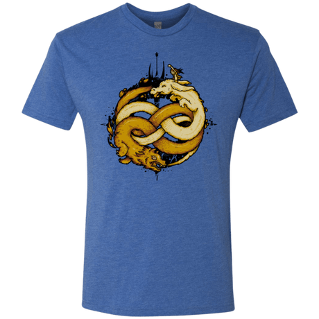 T-Shirts Vintage Royal / Small NEVERENDING FIGHT Men's Triblend T-Shirt