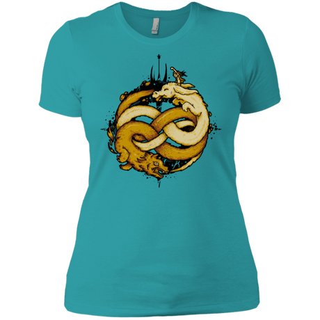 T-Shirts Tahiti Blue / X-Small NEVERENDING FIGHT Women's Premium T-Shirt