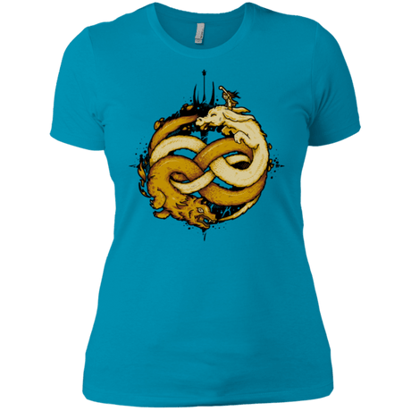 T-Shirts Turquoise / X-Small NEVERENDING FIGHT Women's Premium T-Shirt