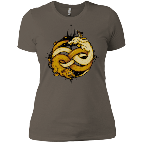 T-Shirts Warm Grey / X-Small NEVERENDING FIGHT Women's Premium T-Shirt