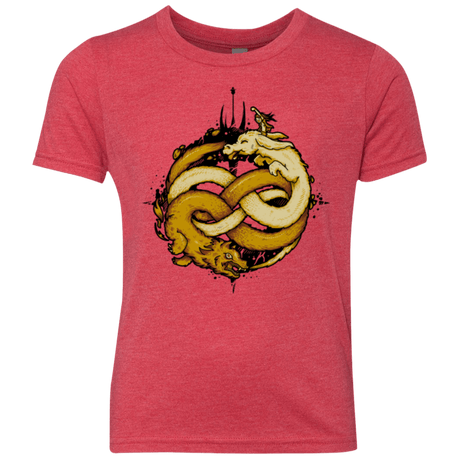 T-Shirts Vintage Red / YXS NEVERENDING FIGHT Youth Triblend T-Shirt