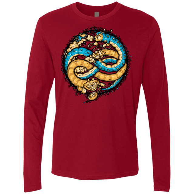 T-Shirts Cardinal / Small NEVERENDING WONDERLAND Men's Premium Long Sleeve