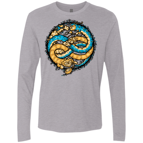 T-Shirts Heather Grey / Small NEVERENDING WONDERLAND Men's Premium Long Sleeve