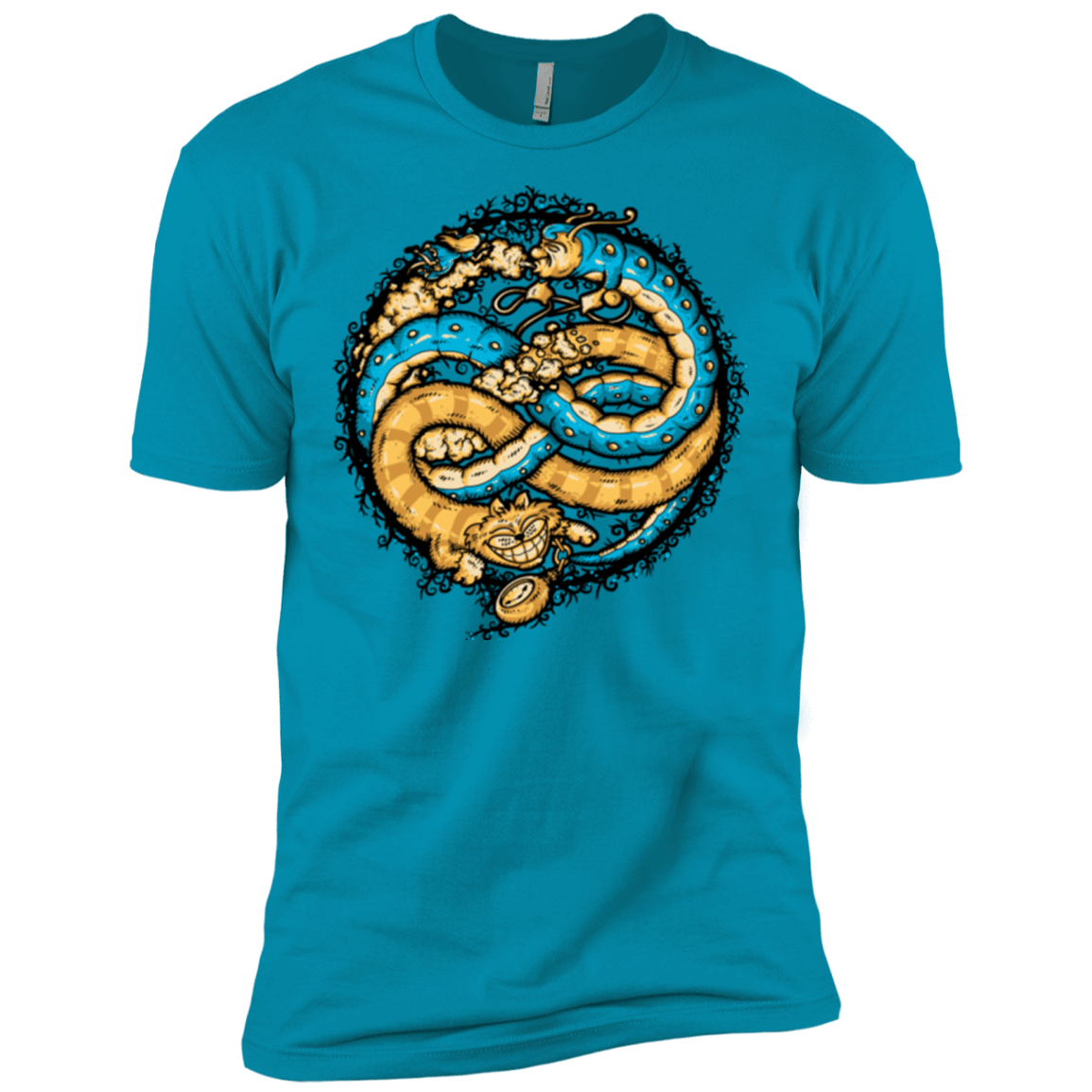 T-Shirts Turquoise / X-Small NEVERENDING WONDERLAND Men's Premium T-Shirt