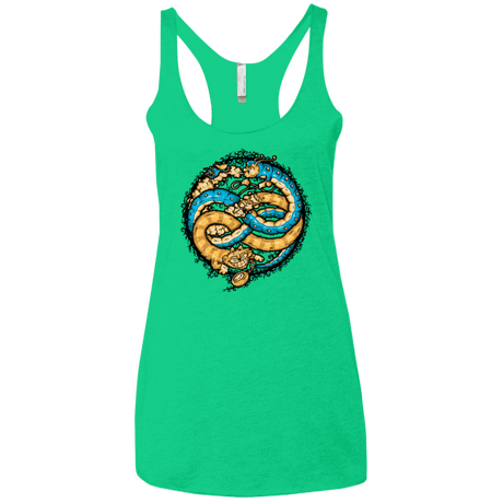T-Shirts Envy / X-Small NEVERENDING WONDERLAND Women's Triblend Racerback Tank
