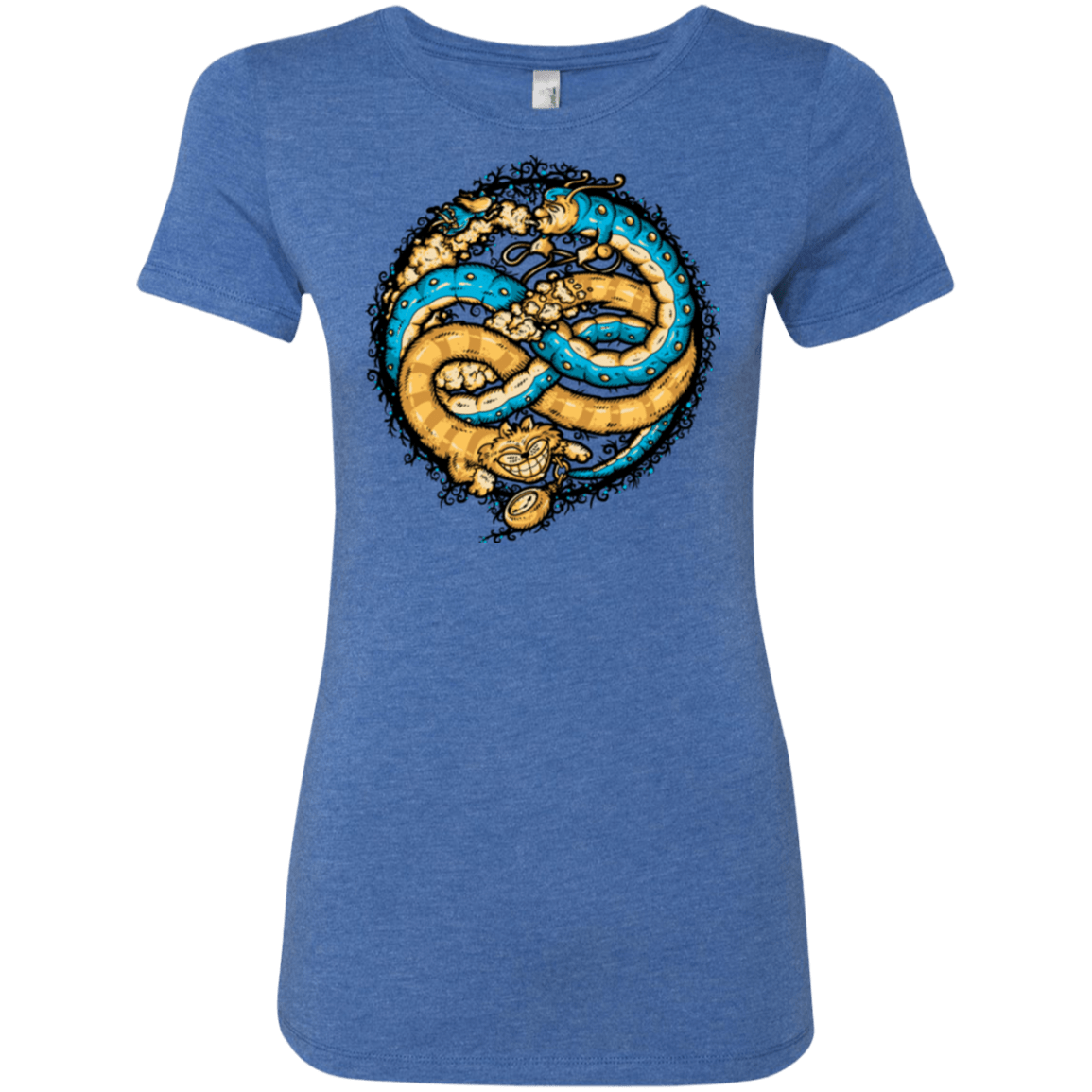 T-Shirts Vintage Royal / Small NEVERENDING WONDERLAND Women's Triblend T-Shirt