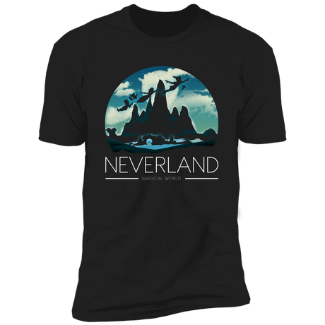 T-Shirts Black / X-Small Neverland Men's Premium T-Shirt
