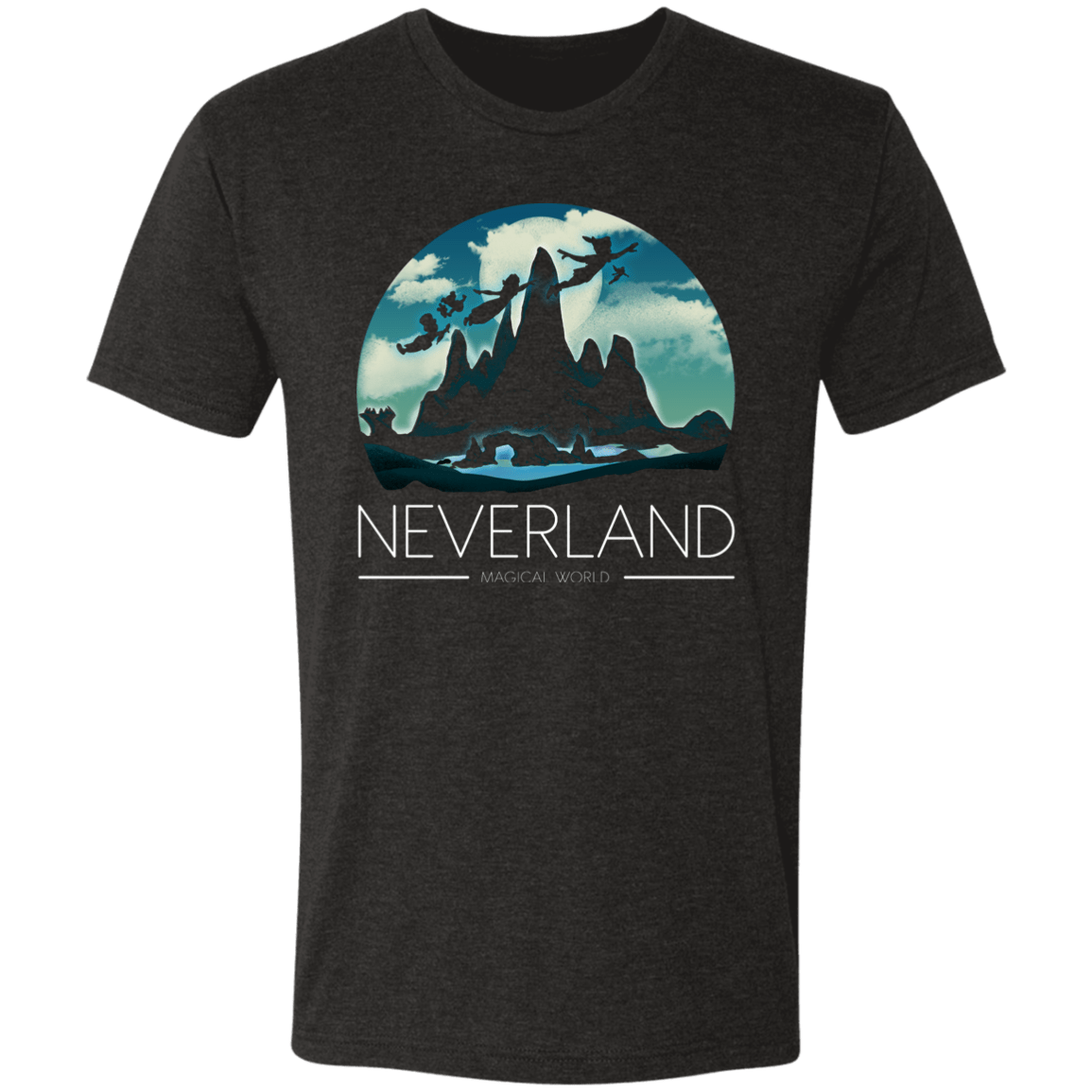 T-Shirts Vintage Black / S Neverland Men's Triblend T-Shirt