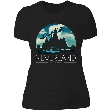 T-Shirts Black / X-Small Neverland Women's Premium T-Shirt