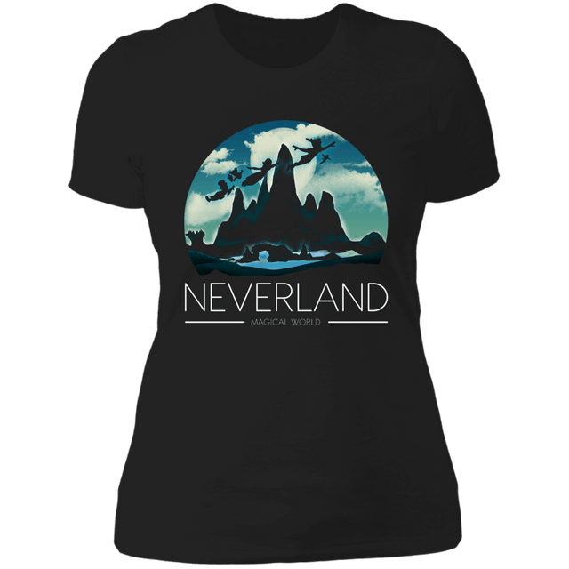 T-Shirts Black / X-Small Neverland Women's Premium T-Shirt