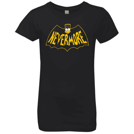 T-Shirts Black / YXS Nevermore Girls Premium T-Shirt