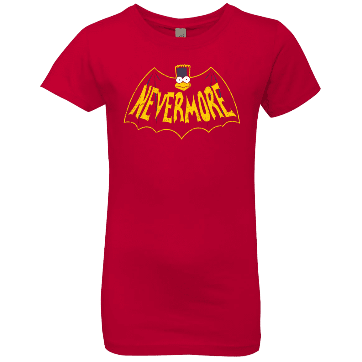 T-Shirts Red / YXS Nevermore Girls Premium T-Shirt