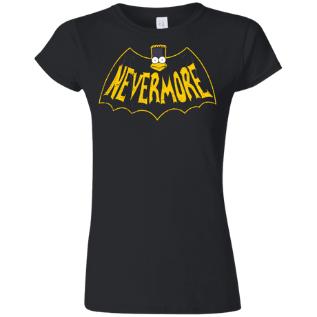 T-Shirts Black / S Nevermore Junior Slimmer-Fit T-Shirt