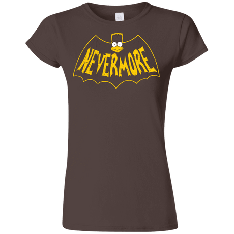 T-Shirts Dark Chocolate / S Nevermore Junior Slimmer-Fit T-Shirt