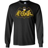 T-Shirts Black / S Nevermore Men's Long Sleeve T-Shirt