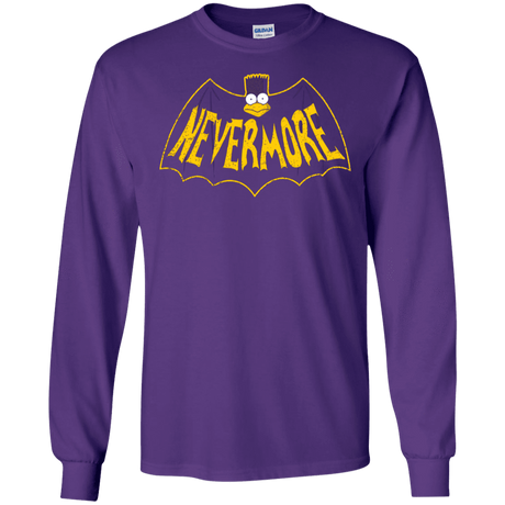 T-Shirts Purple / S Nevermore Men's Long Sleeve T-Shirt