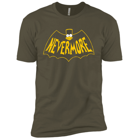 T-Shirts Military Green / X-Small Nevermore Men's Premium T-Shirt