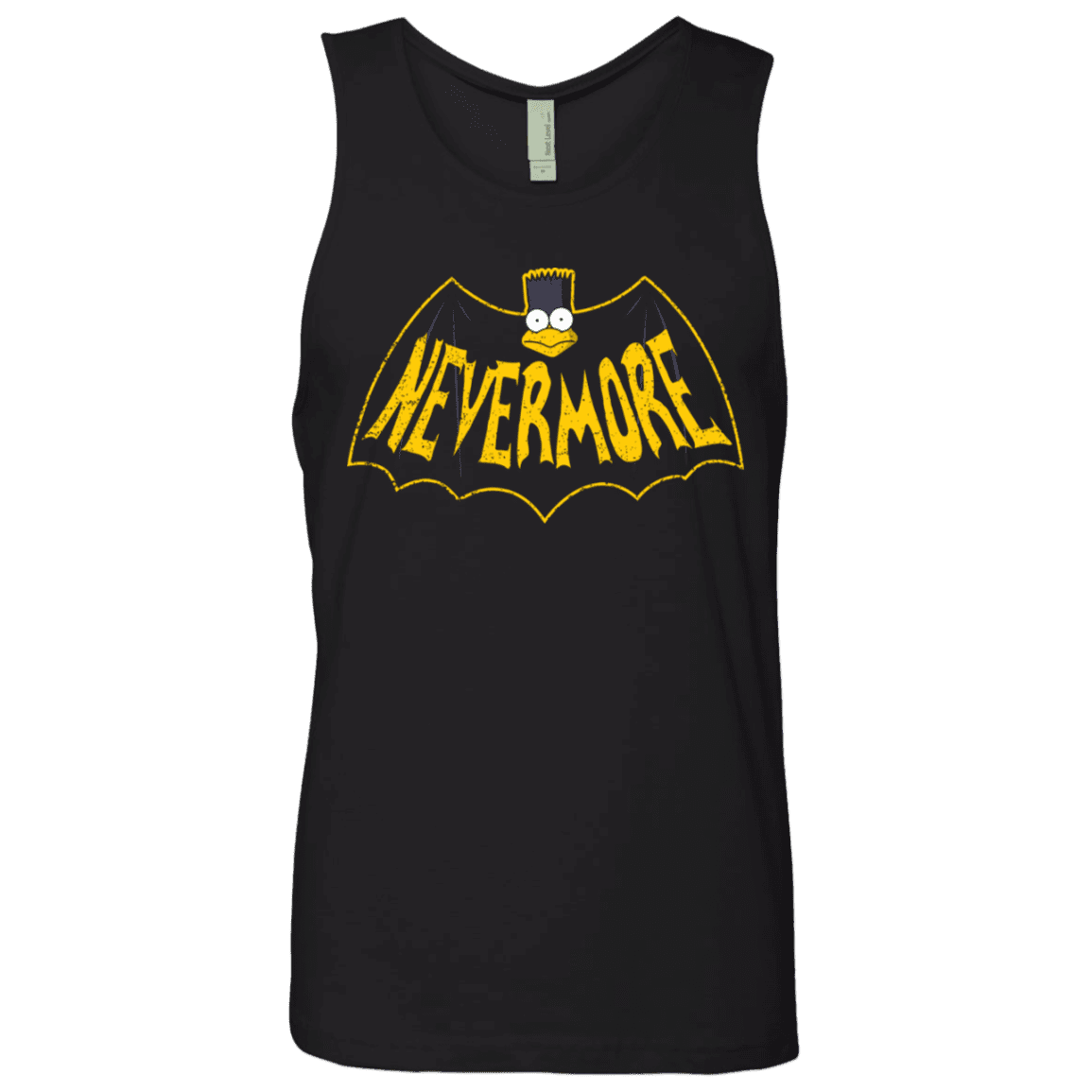 T-Shirts Black / S Nevermore Men's Premium Tank Top