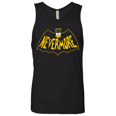 T-Shirts Black / S Nevermore Men's Premium Tank Top