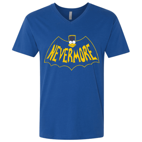 T-Shirts Royal / X-Small Nevermore Men's Premium V-Neck
