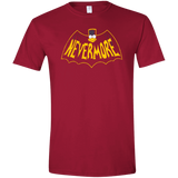 T-Shirts Cardinal Red / S Nevermore Men's Semi-Fitted Softstyle