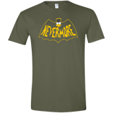 T-Shirts Military Green / S Nevermore Men's Semi-Fitted Softstyle