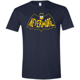 T-Shirts Navy / X-Small Nevermore Men's Semi-Fitted Softstyle