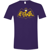 T-Shirts Purple / S Nevermore Men's Semi-Fitted Softstyle