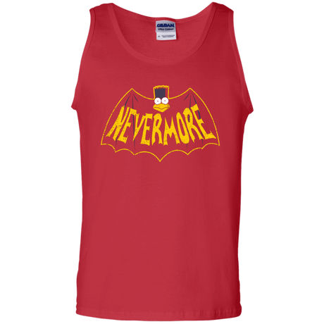 T-Shirts Red / S Nevermore Men's Tank Top