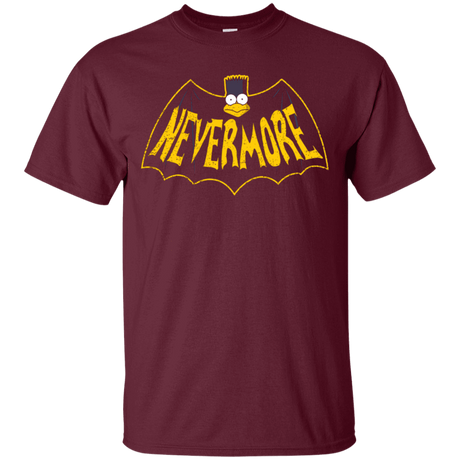 T-Shirts Maroon / S Nevermore T-Shirt