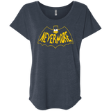 T-Shirts Vintage Navy / X-Small Nevermore Triblend Dolman Sleeve