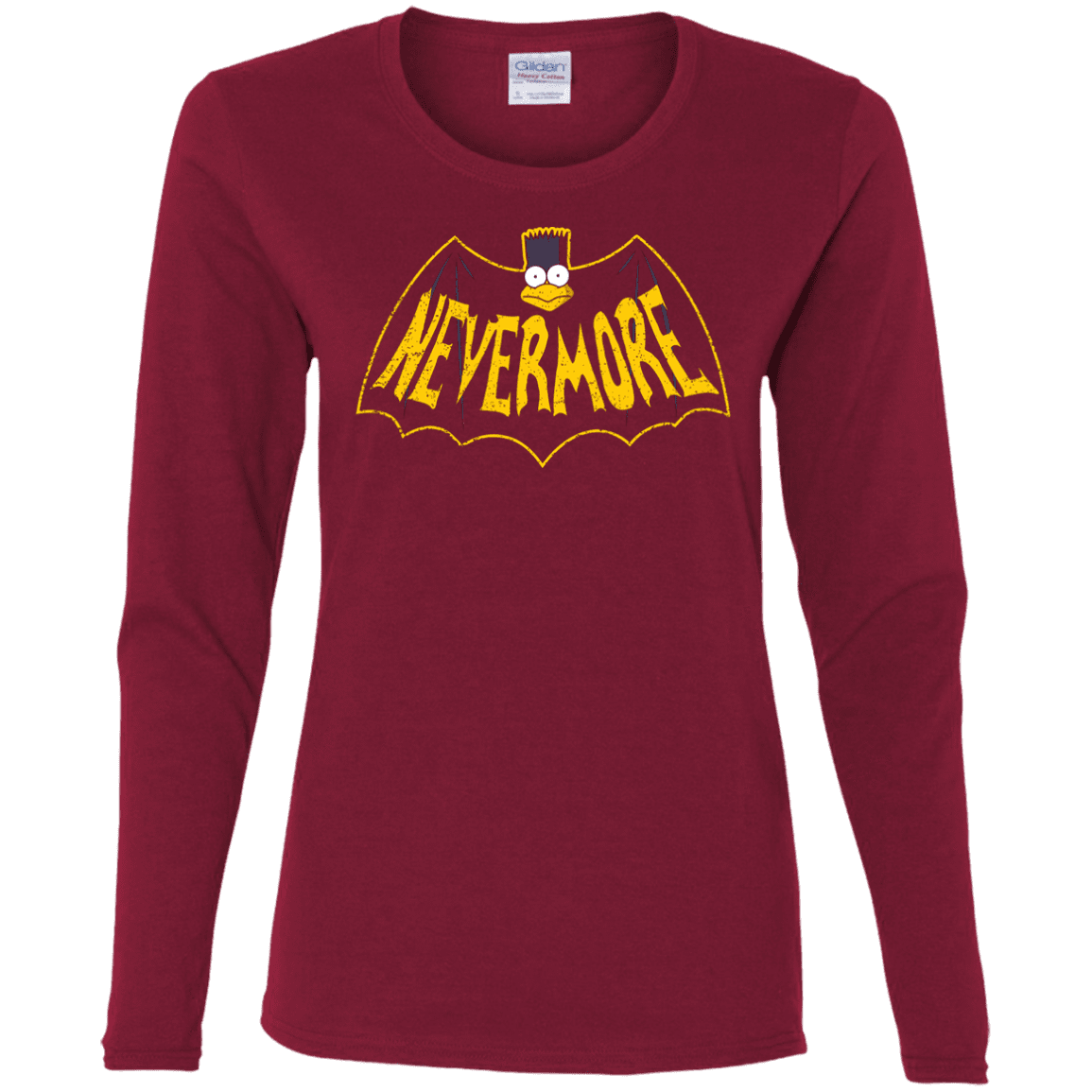 T-Shirts Cardinal / S Nevermore Women's Long Sleeve T-Shirt