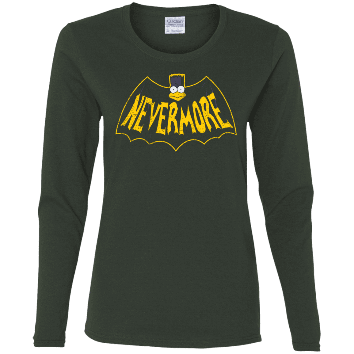 T-Shirts Forest / S Nevermore Women's Long Sleeve T-Shirt