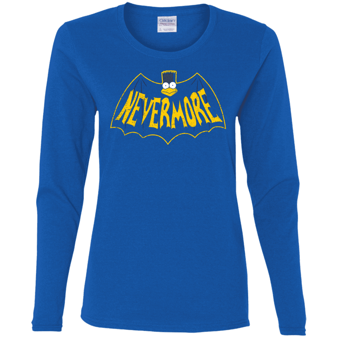 T-Shirts Royal / S Nevermore Women's Long Sleeve T-Shirt