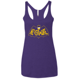 T-Shirts Purple Rush / X-Small Nevermore Women's Triblend Racerback Tank