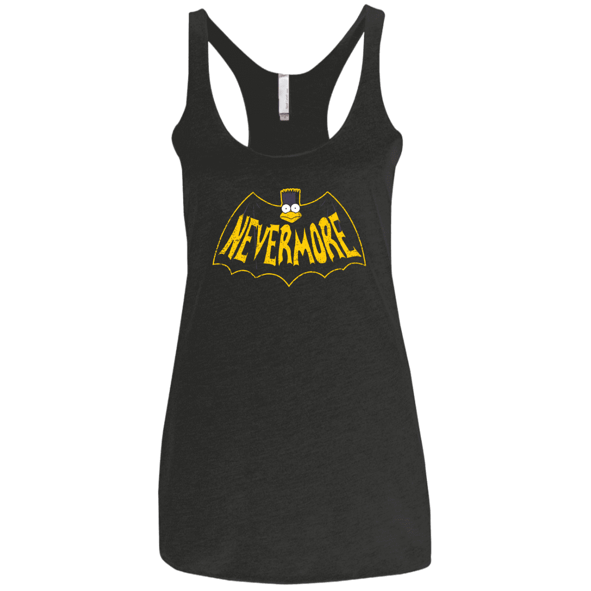 T-Shirts Vintage Black / X-Small Nevermore Women's Triblend Racerback Tank