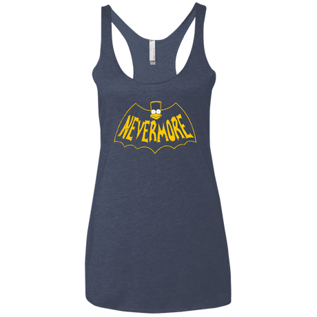T-Shirts Vintage Navy / X-Small Nevermore Women's Triblend Racerback Tank
