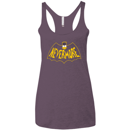 T-Shirts Vintage Purple / X-Small Nevermore Women's Triblend Racerback Tank