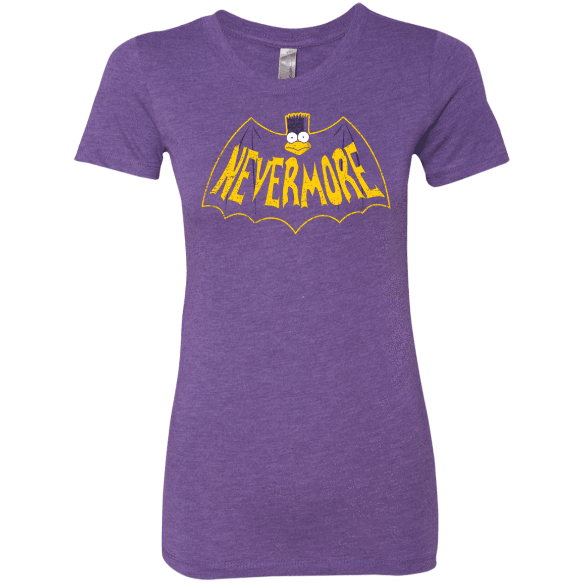T-Shirts Purple Rush / S Nevermore Women's Triblend T-Shirt