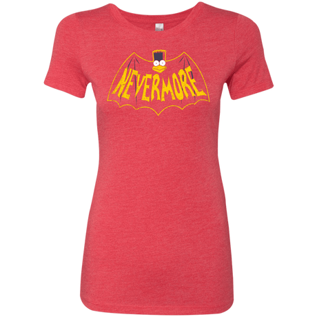 T-Shirts Vintage Red / S Nevermore Women's Triblend T-Shirt