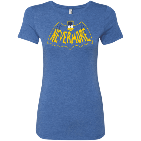 T-Shirts Vintage Royal / S Nevermore Women's Triblend T-Shirt