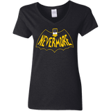 T-Shirts Black / S Nevermore Women's V-Neck T-Shirt