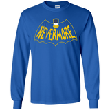 T-Shirts Royal / YS Nevermore Youth Long Sleeve T-Shirt