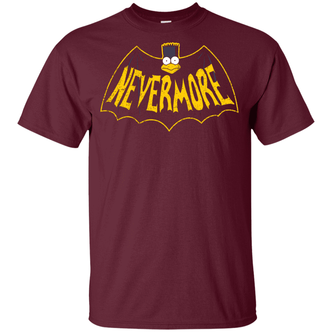 T-Shirts Maroon / YXS Nevermore Youth T-Shirt