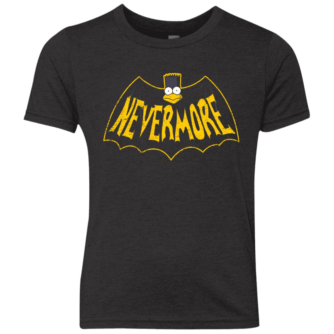 T-Shirts Vintage Black / YXS Nevermore Youth Triblend T-Shirt