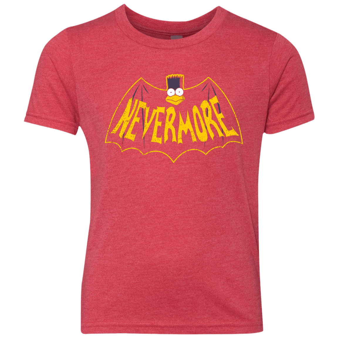 T-Shirts Vintage Red / YXS Nevermore Youth Triblend T-Shirt