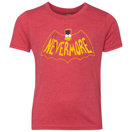 T-Shirts Vintage Red / YXS Nevermore Youth Triblend T-Shirt