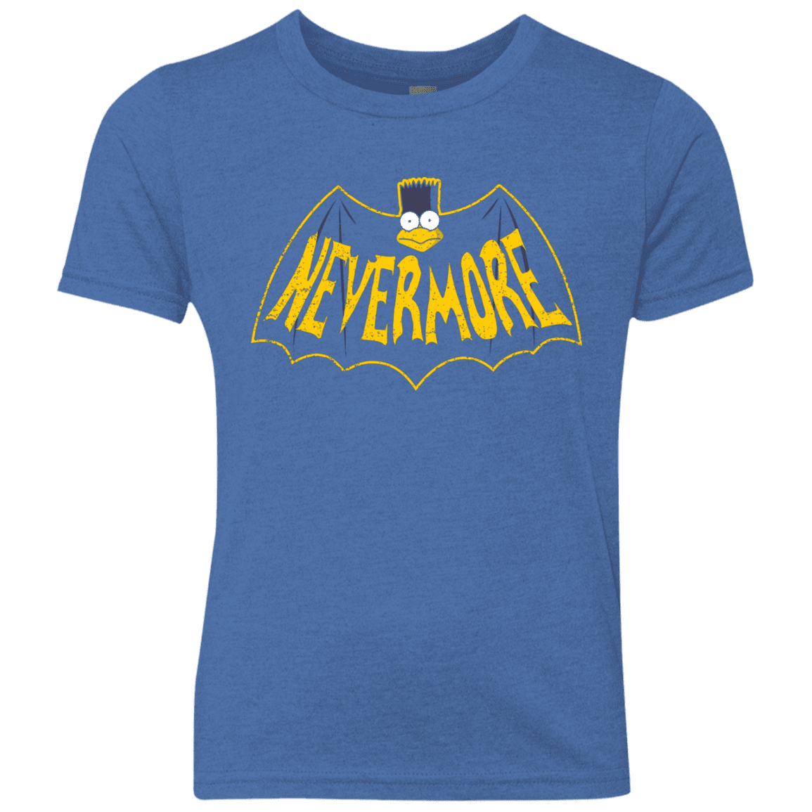 T-Shirts Vintage Royal / YXS Nevermore Youth Triblend T-Shirt