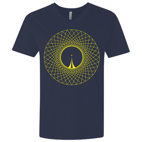 T-Shirts Midnight Navy / X-Small New Horizons Men's Premium V-Neck