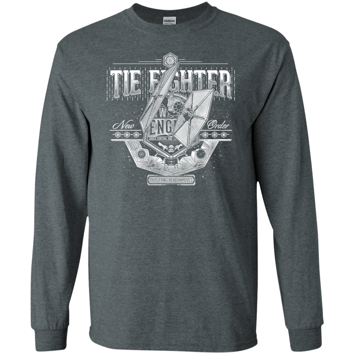 T-Shirts Dark Heather / S New Order Men's Long Sleeve T-Shirt
